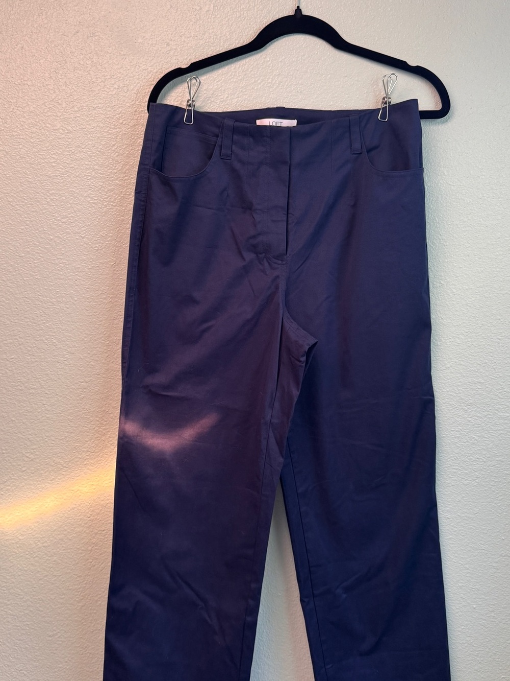 NWOT LOFT Dark Navy Dress Pants